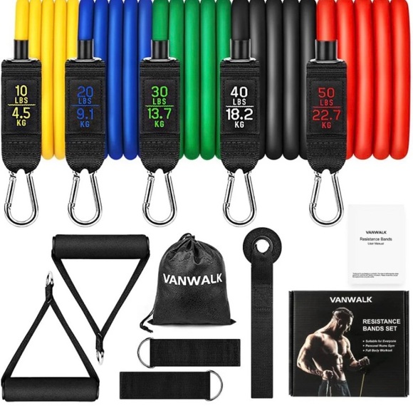 Resistance bands Set (11pcs.)